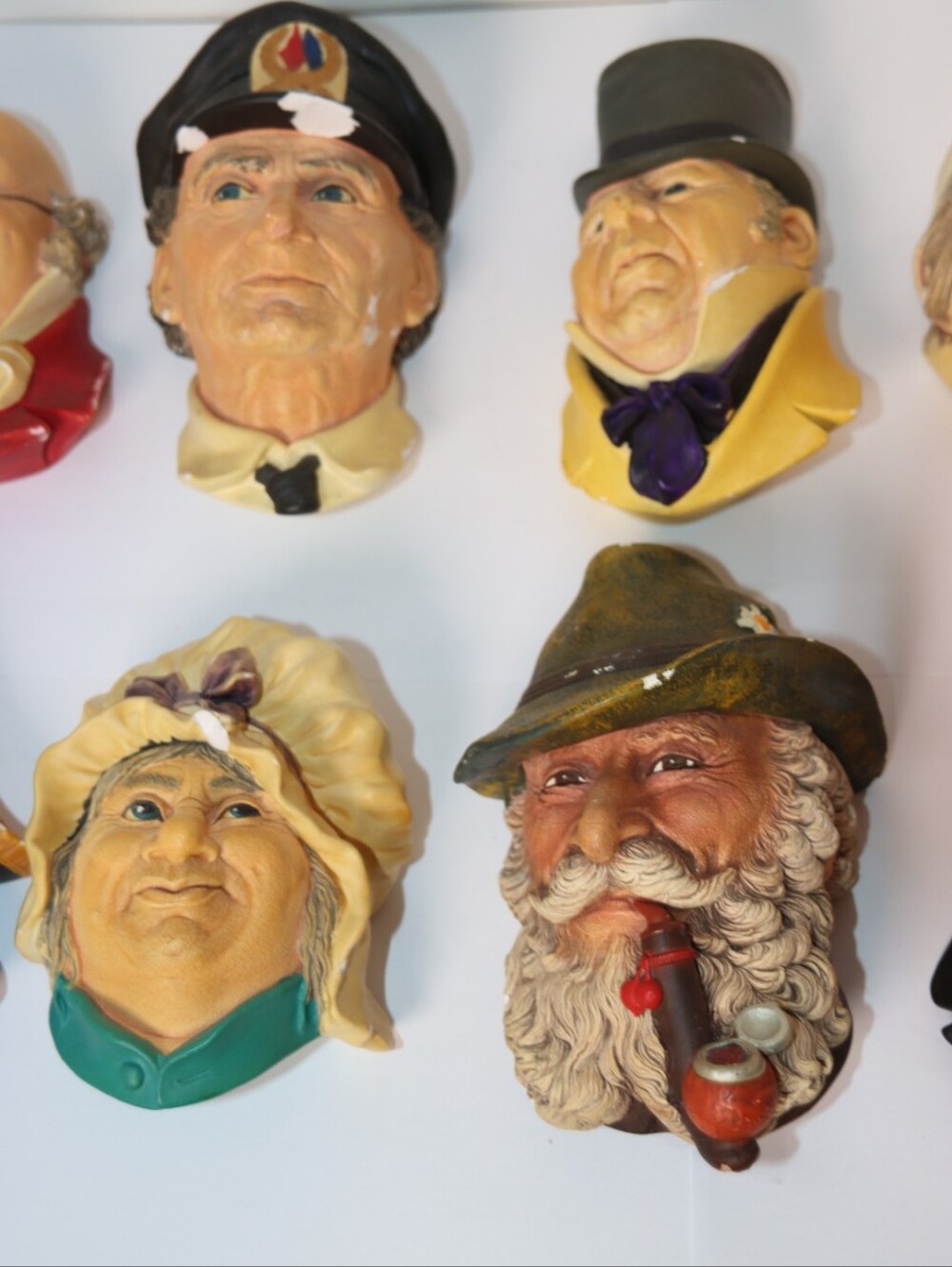 Bossons Chalkware Congleton England Head Collection - Picture 3 of 6